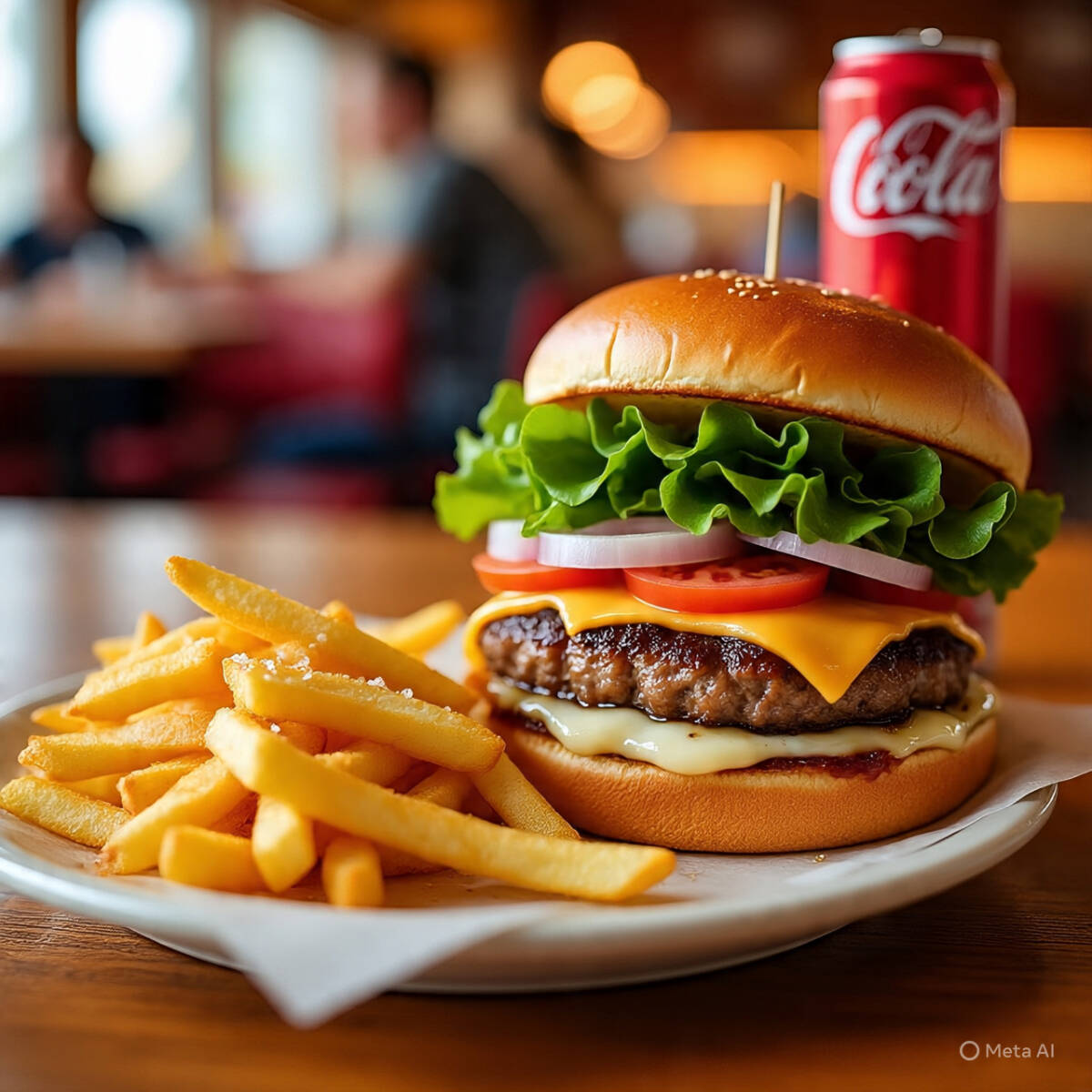 COMBO-Hamburguesa Sencilla