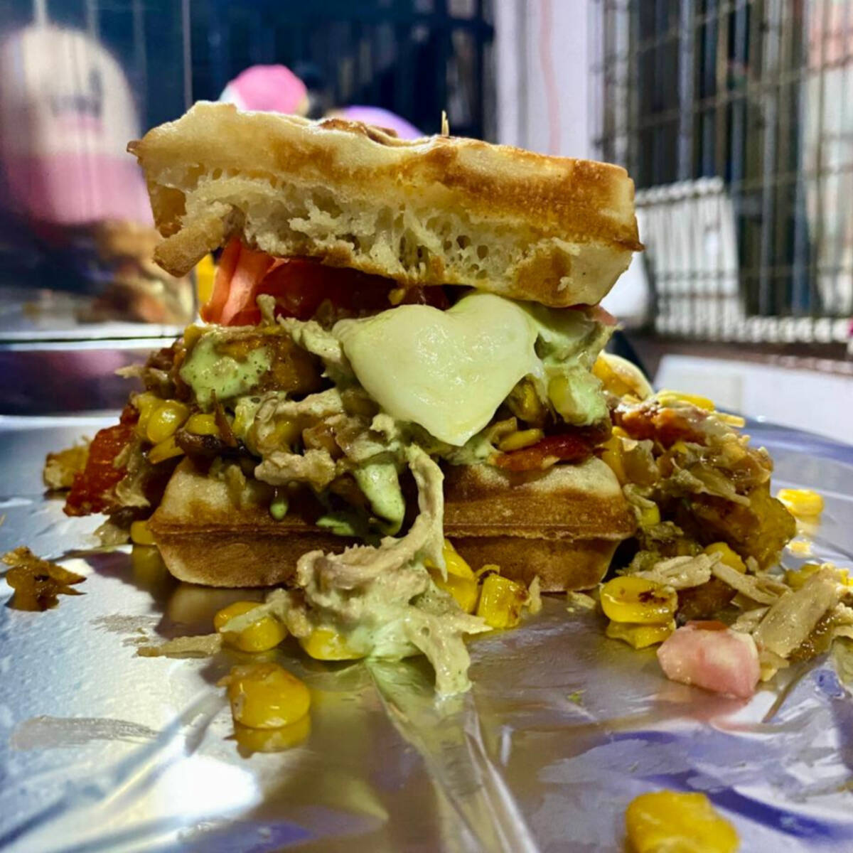 Waffle Bendito Personal