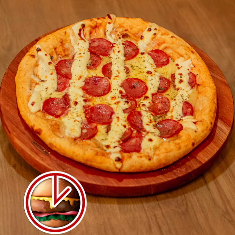 massa,molho,mussarela,calabresa / catupiry oregano