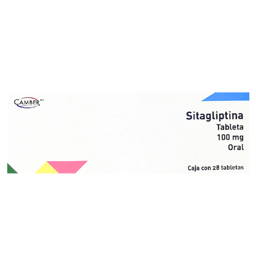 Sitagliptina 100 Mg Caja Con28 Tabletas Camber Lab