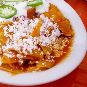 NUEVO!!! 🤤 CHILAQUILES EN SALSA MORITA!!!