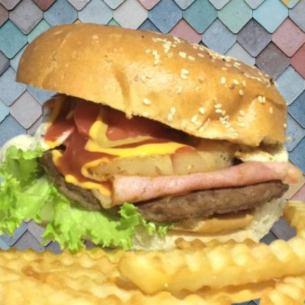 Hamburguesa Hawaiana