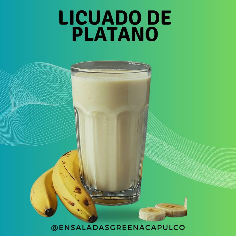 Licuado de Plátano