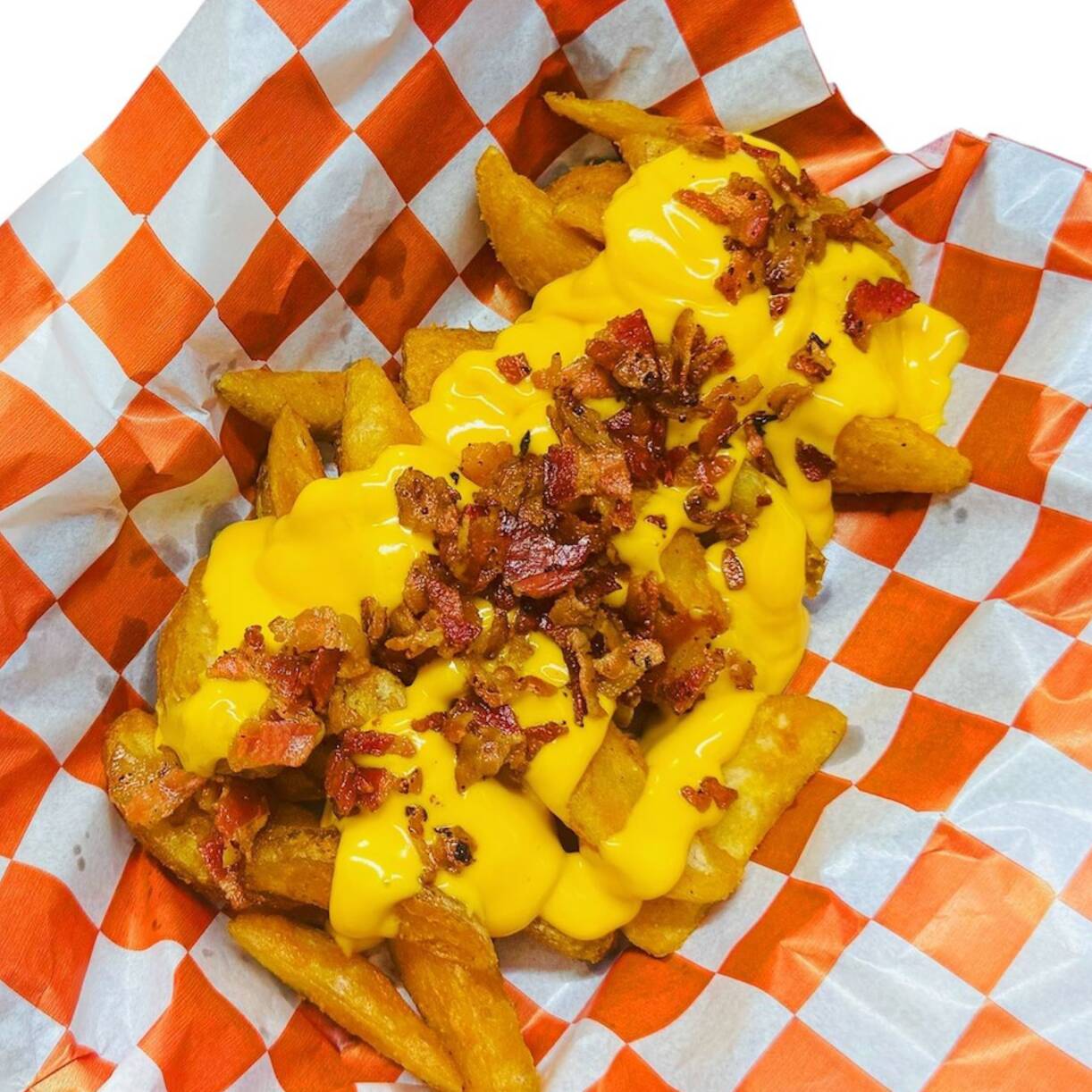 Papas Fritas con Tocino