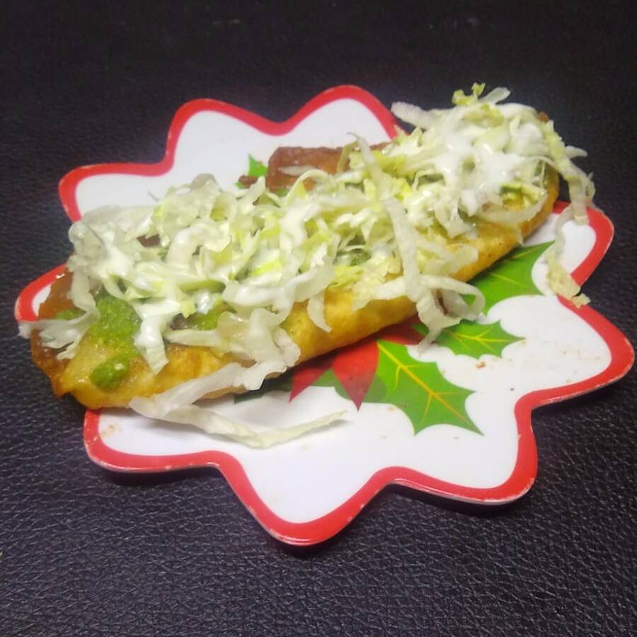 Molote de Queso Manchego con Jamón