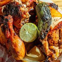 POLLO ASADO AL CARBÓN