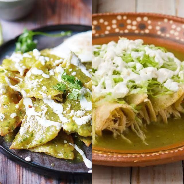 Enchiladas o chilaquiles
