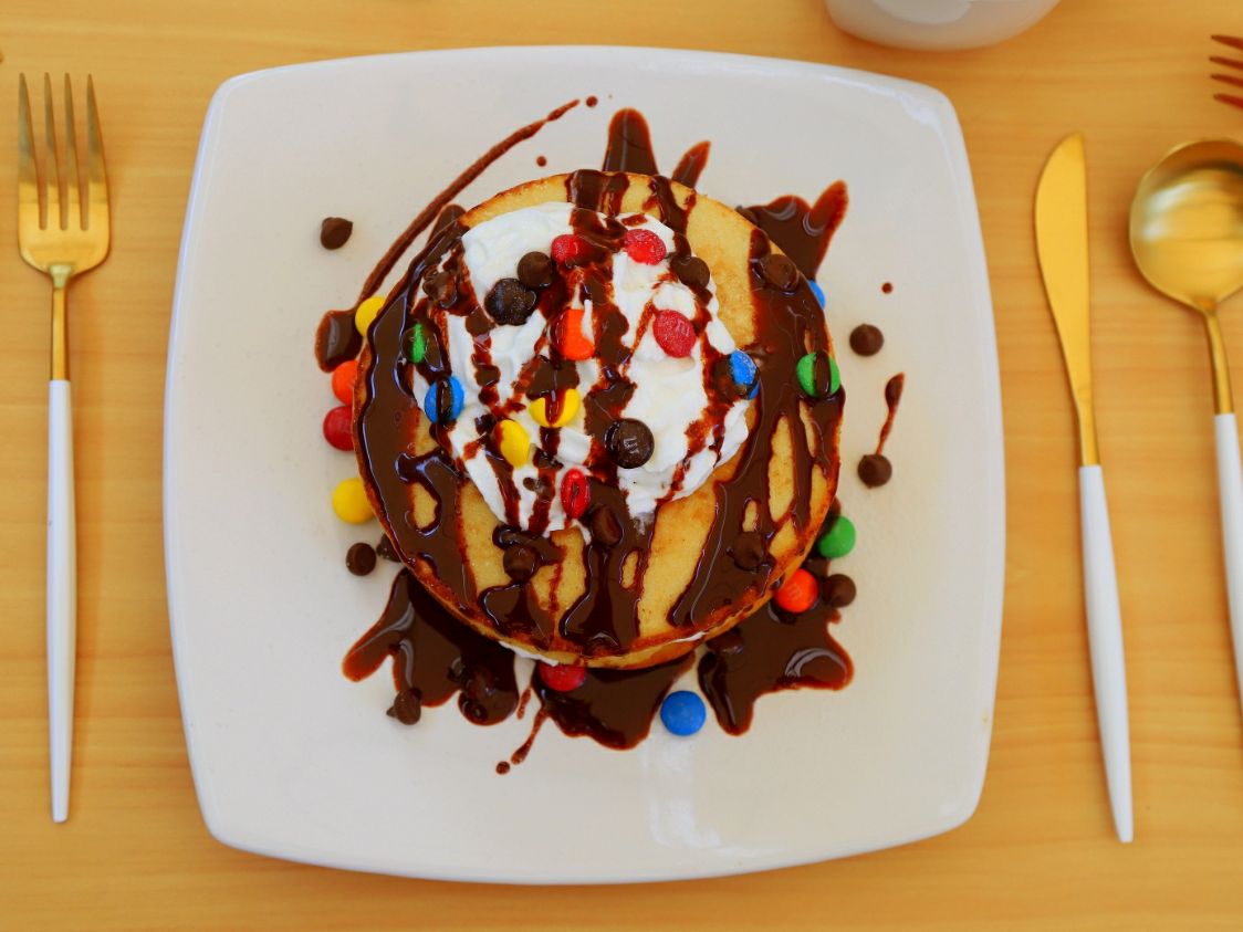 Hot Cakes Chocolate M&Ms