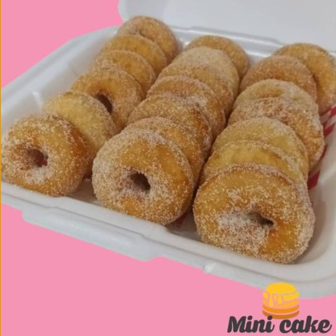 20 Mini Donas con Azúcar