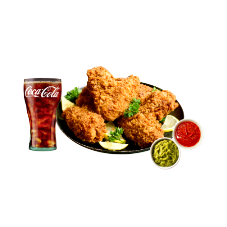 Combo Alitas, Papas y Gaseosa
