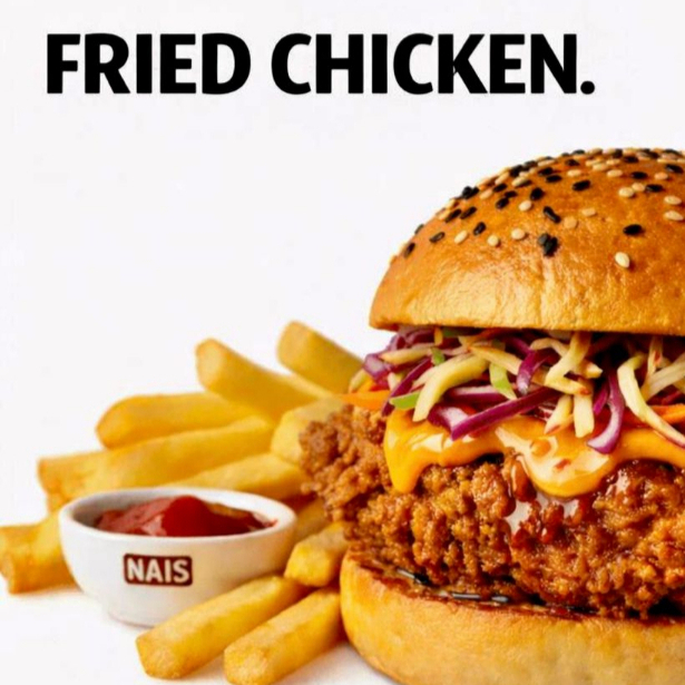 FRIED CHICKEN BURGER