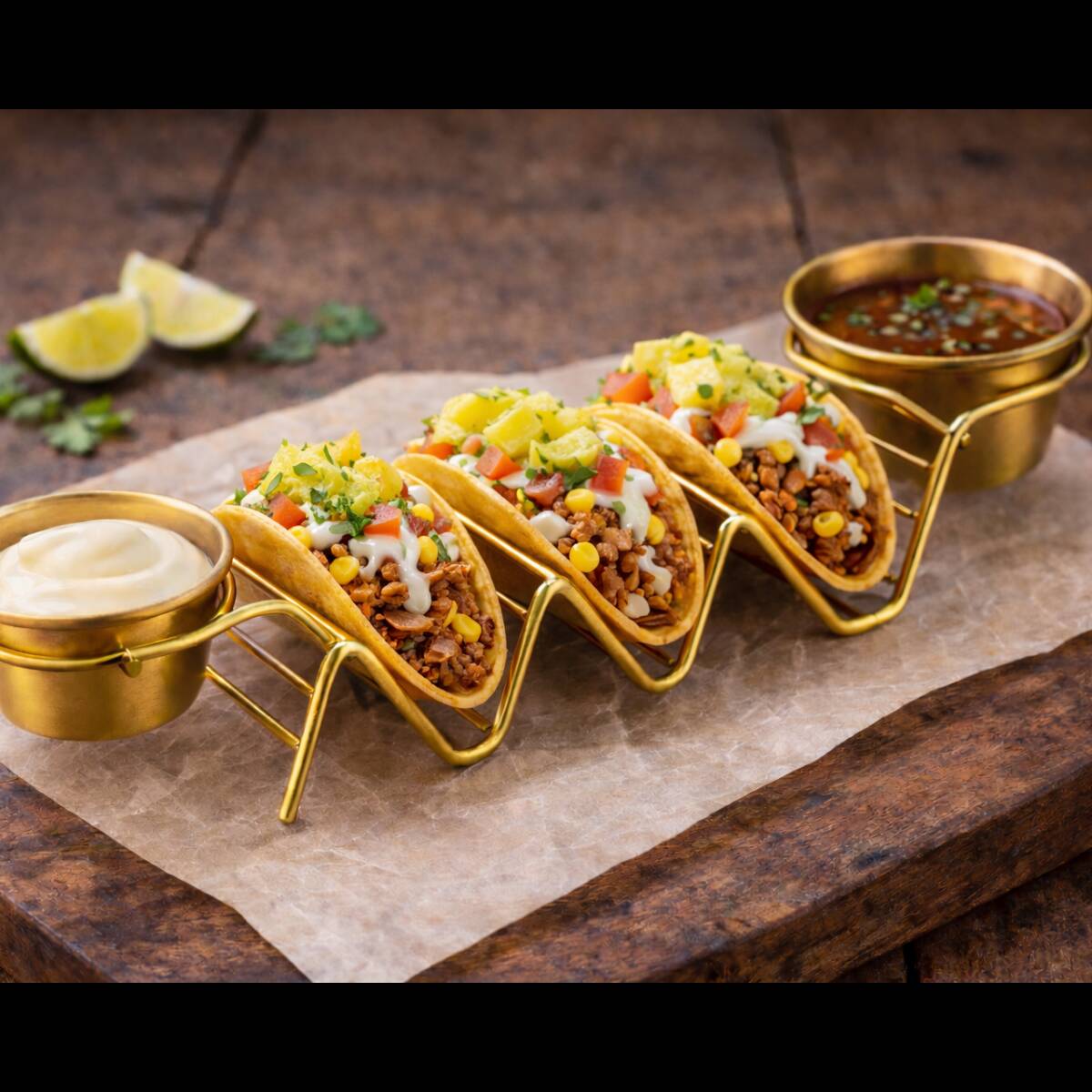 Trio Tacos al Pastor (3 Und)