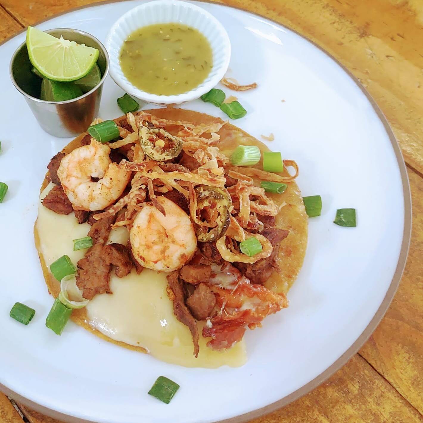 Combo tacos mar y tierra