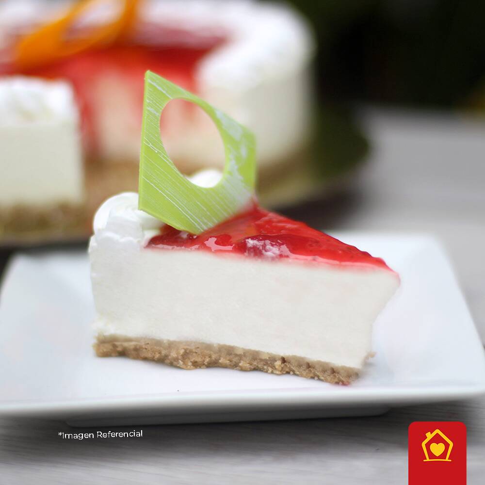 CHEESCAKE DE Fresa (PORCIÓN)