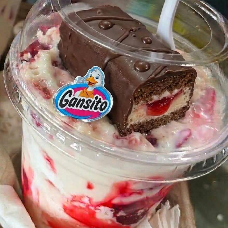 Fresas con Gansito