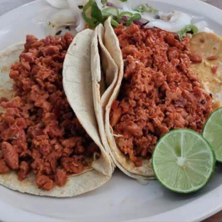 Taco Doble de Longaniza