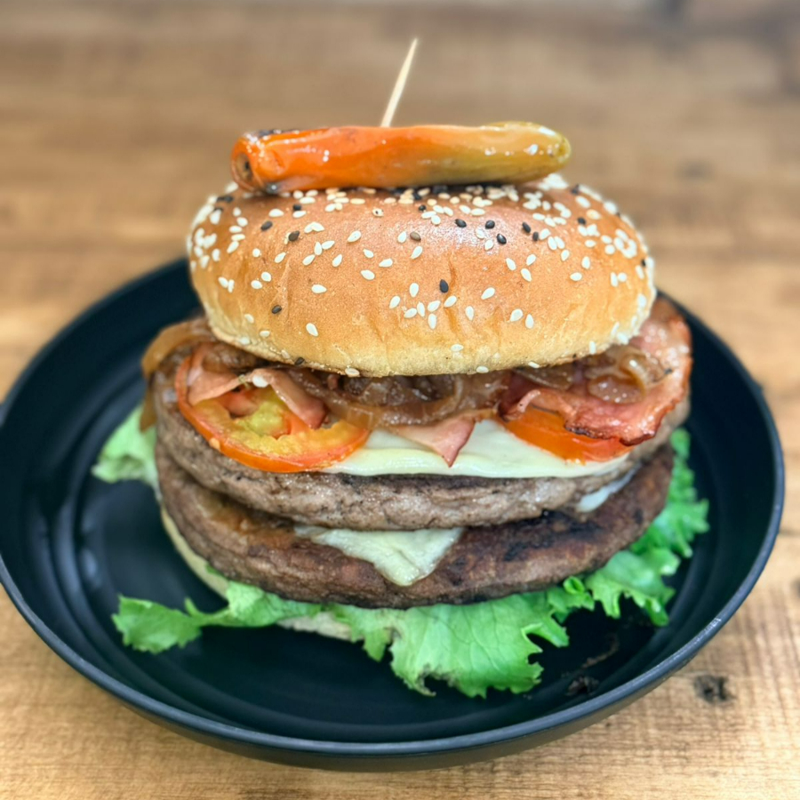BURGER DOBLE CON QUESO