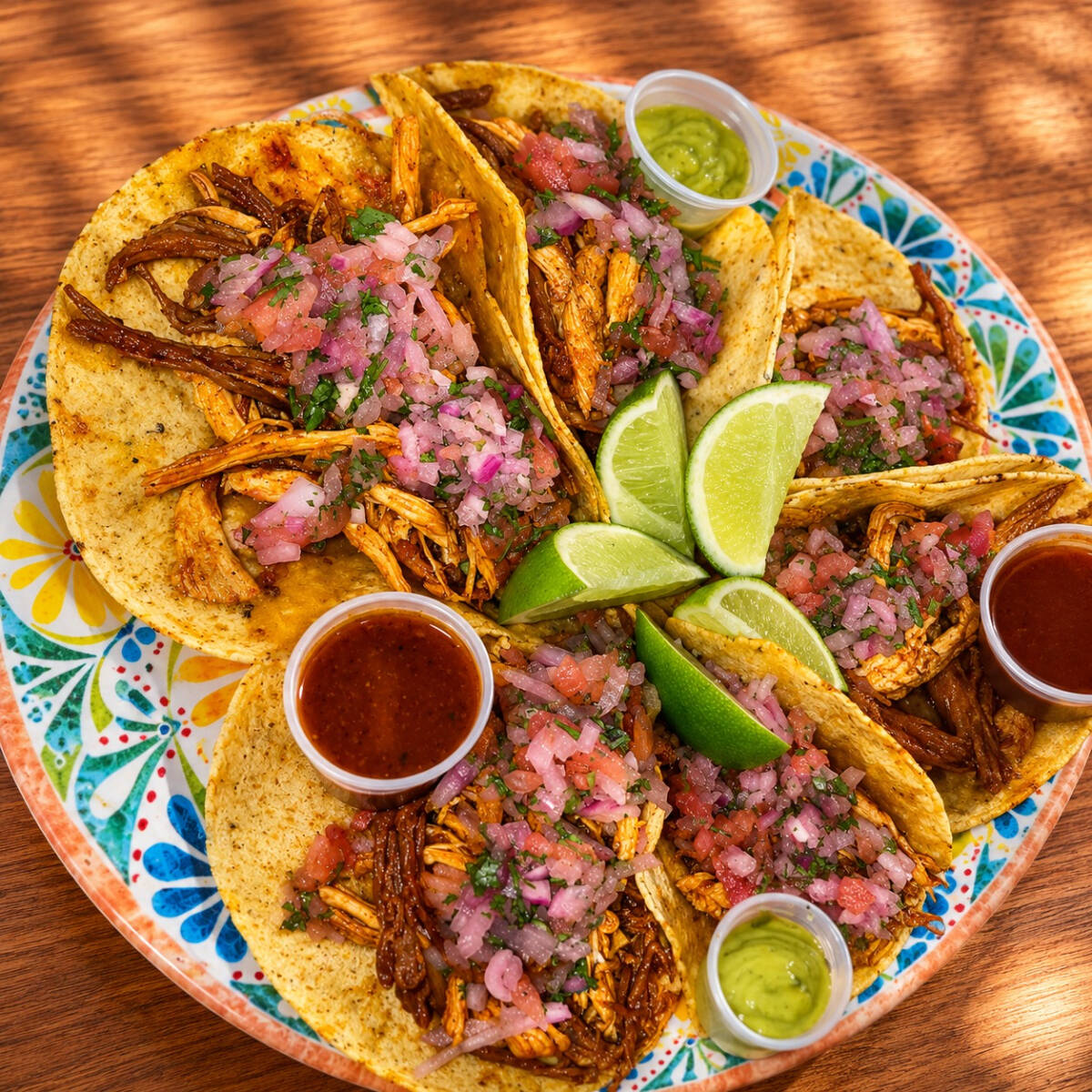TACOS DE RES *6