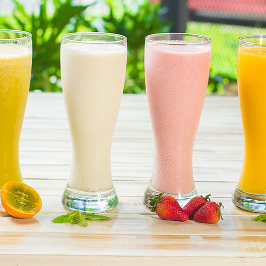 Jugos Naturales en Leche