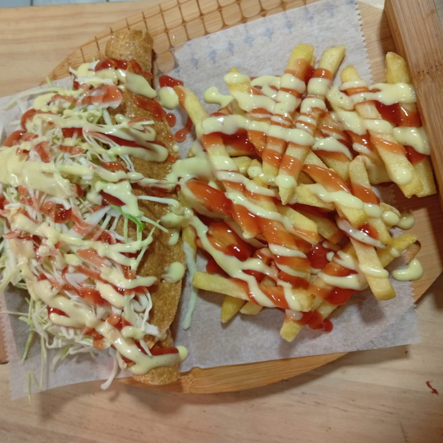 Taco Sencillo con Papas