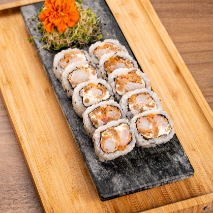 10 Uramaki De Camarão