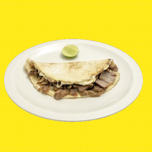 Taco Pan Árabe con Queso