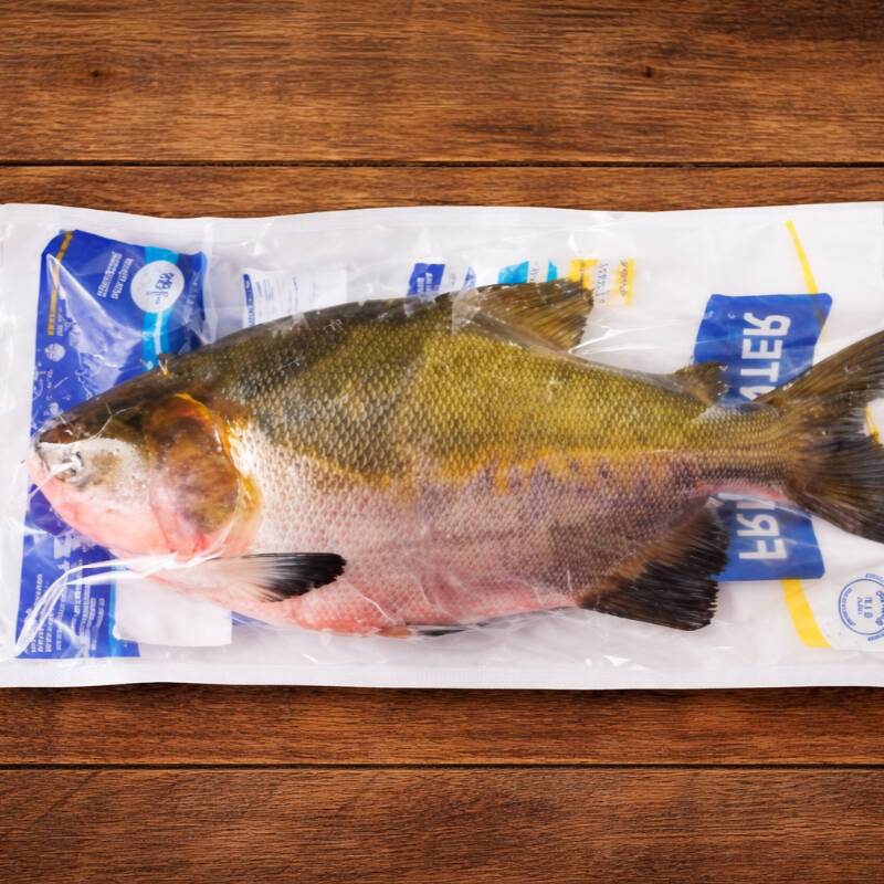 Aproximadamente 2.2Kg de Tambaqui sem escamas. Bem embalado.