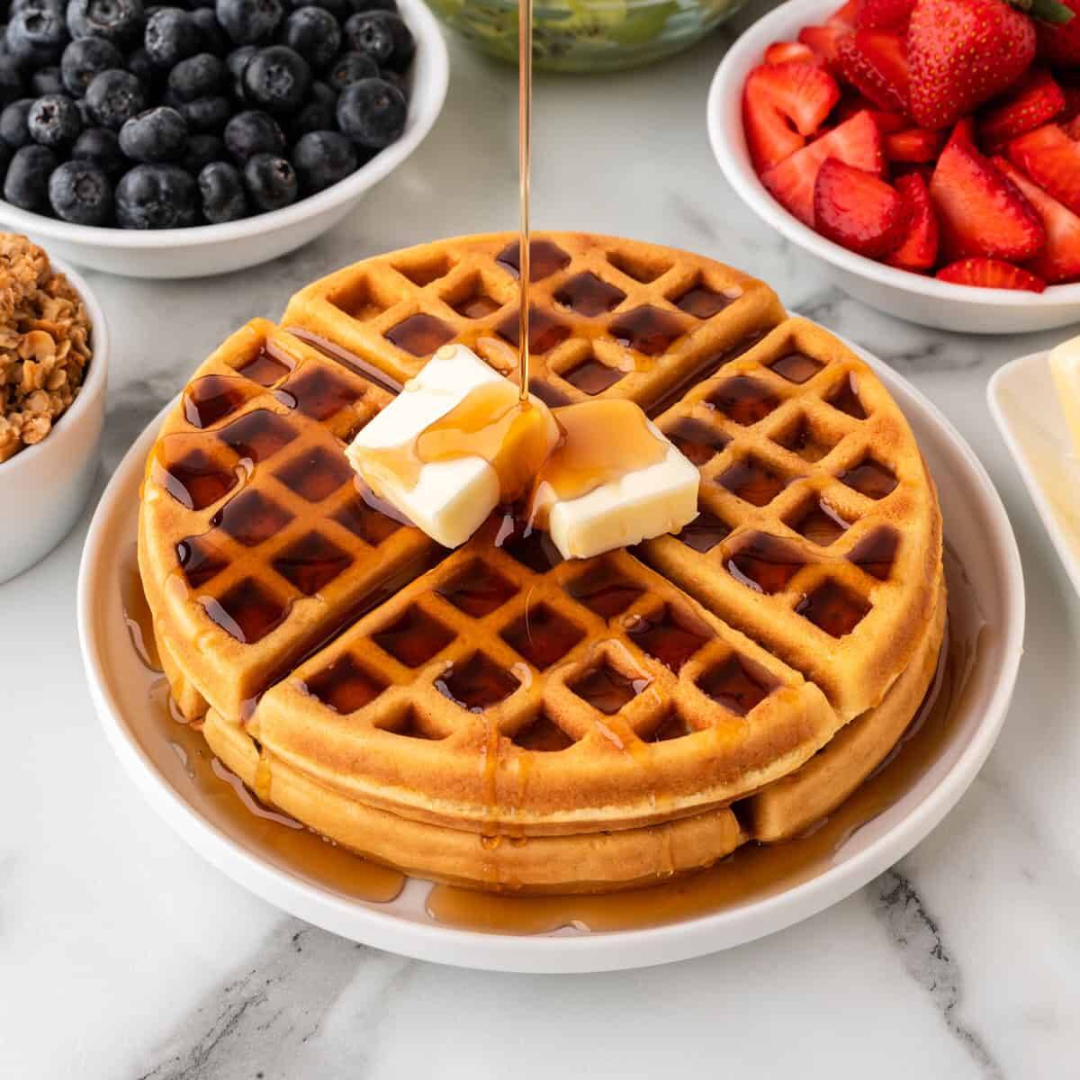 Combo Waffle más Bebida