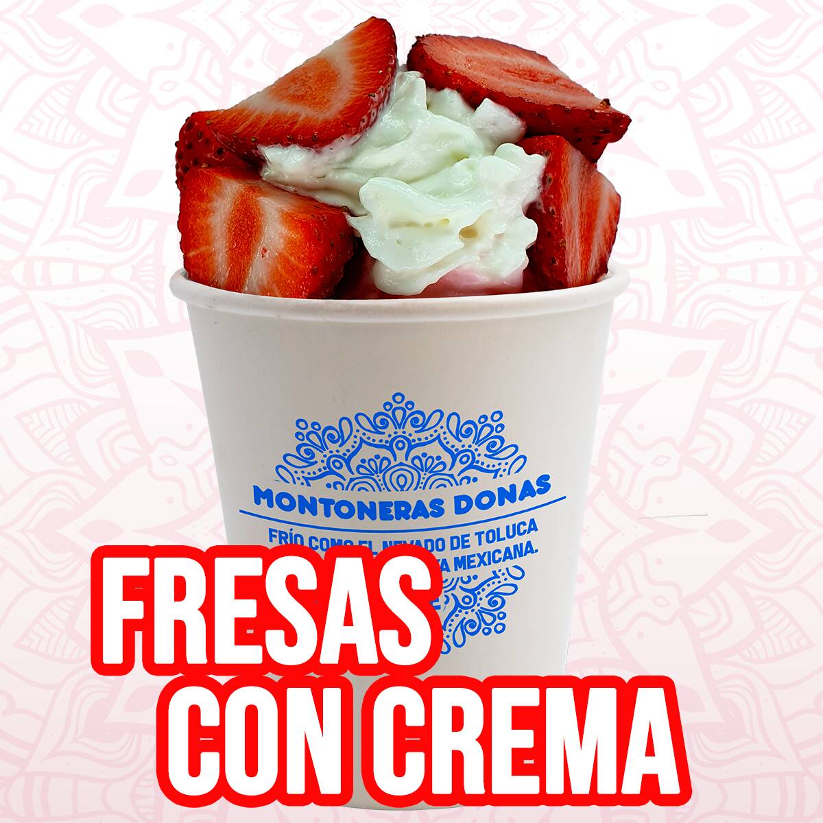 Fresas con Crema