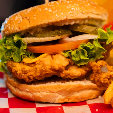 Hamburguesa de Pechuga