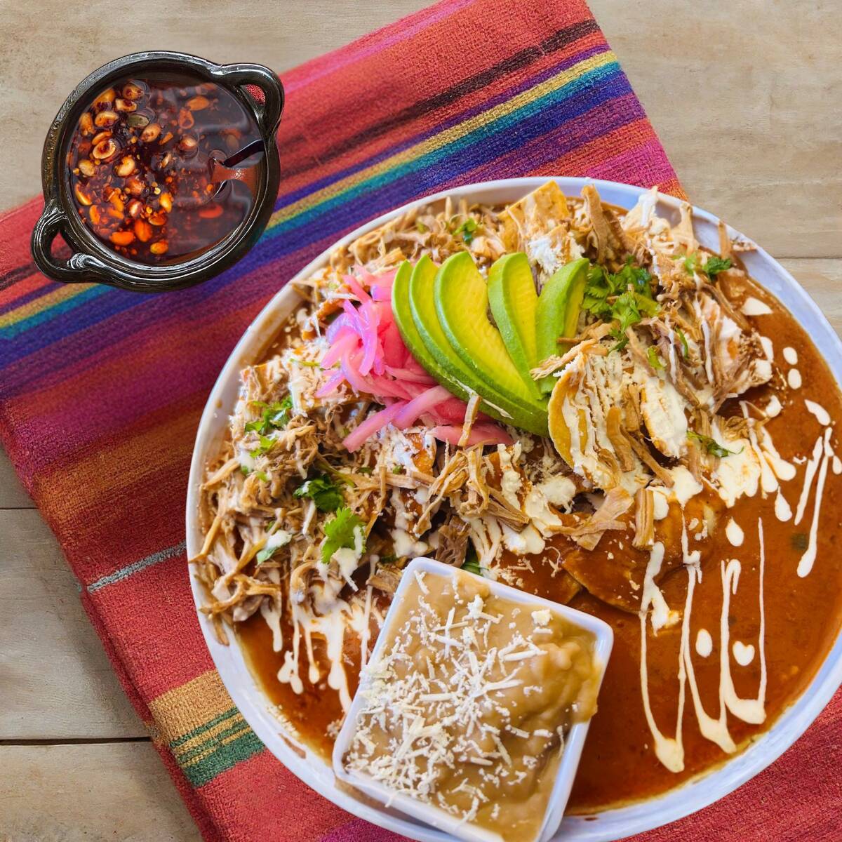 Chilaquiles Deshebrada