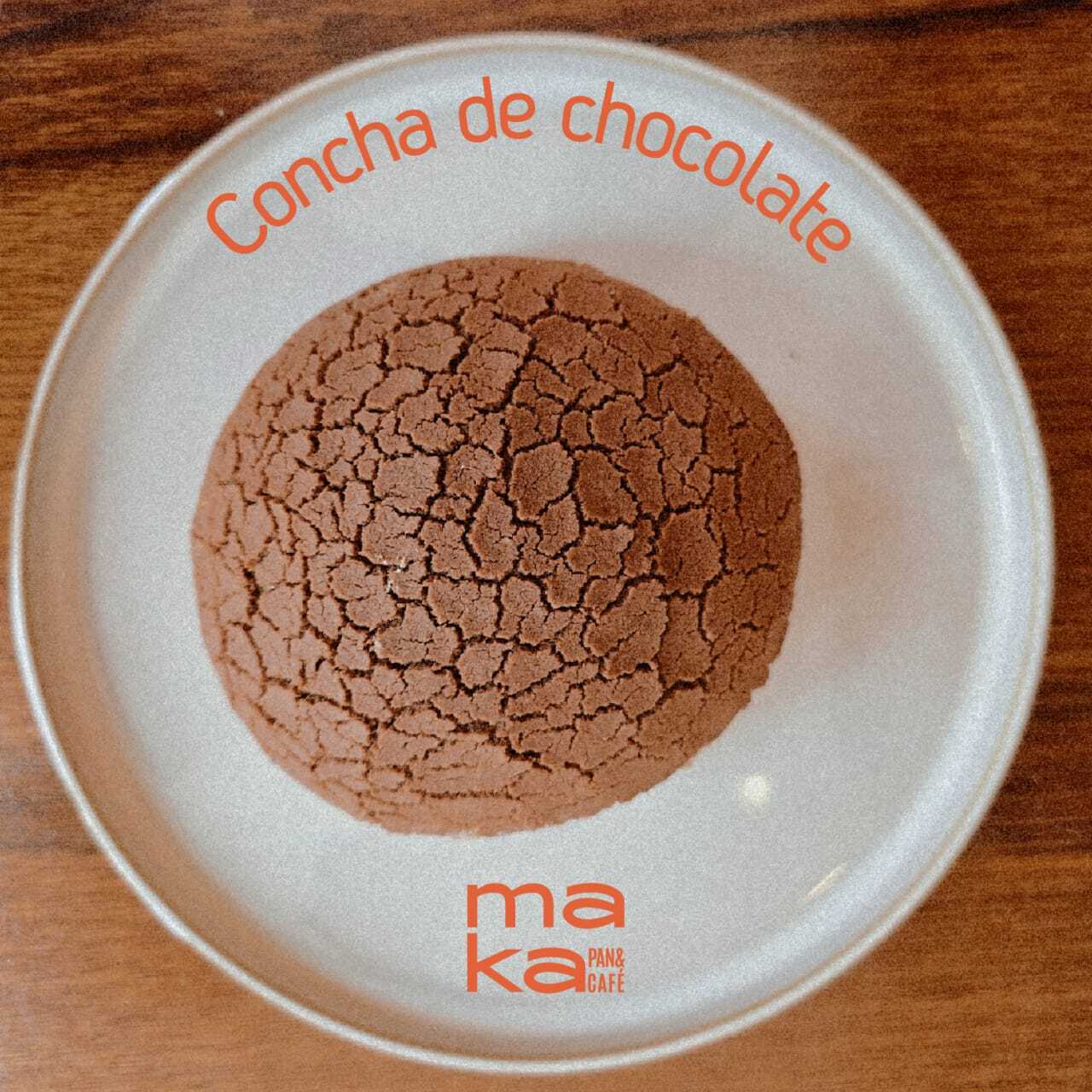 Concha de Chocolate