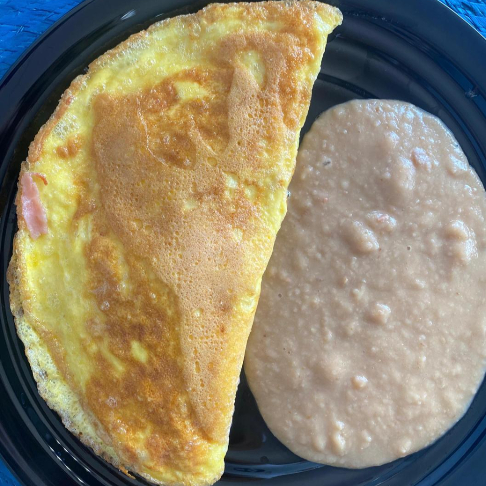 Omelette de Champiñones y Queso