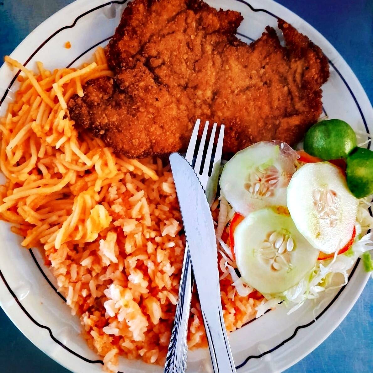 Milanesa de pollo