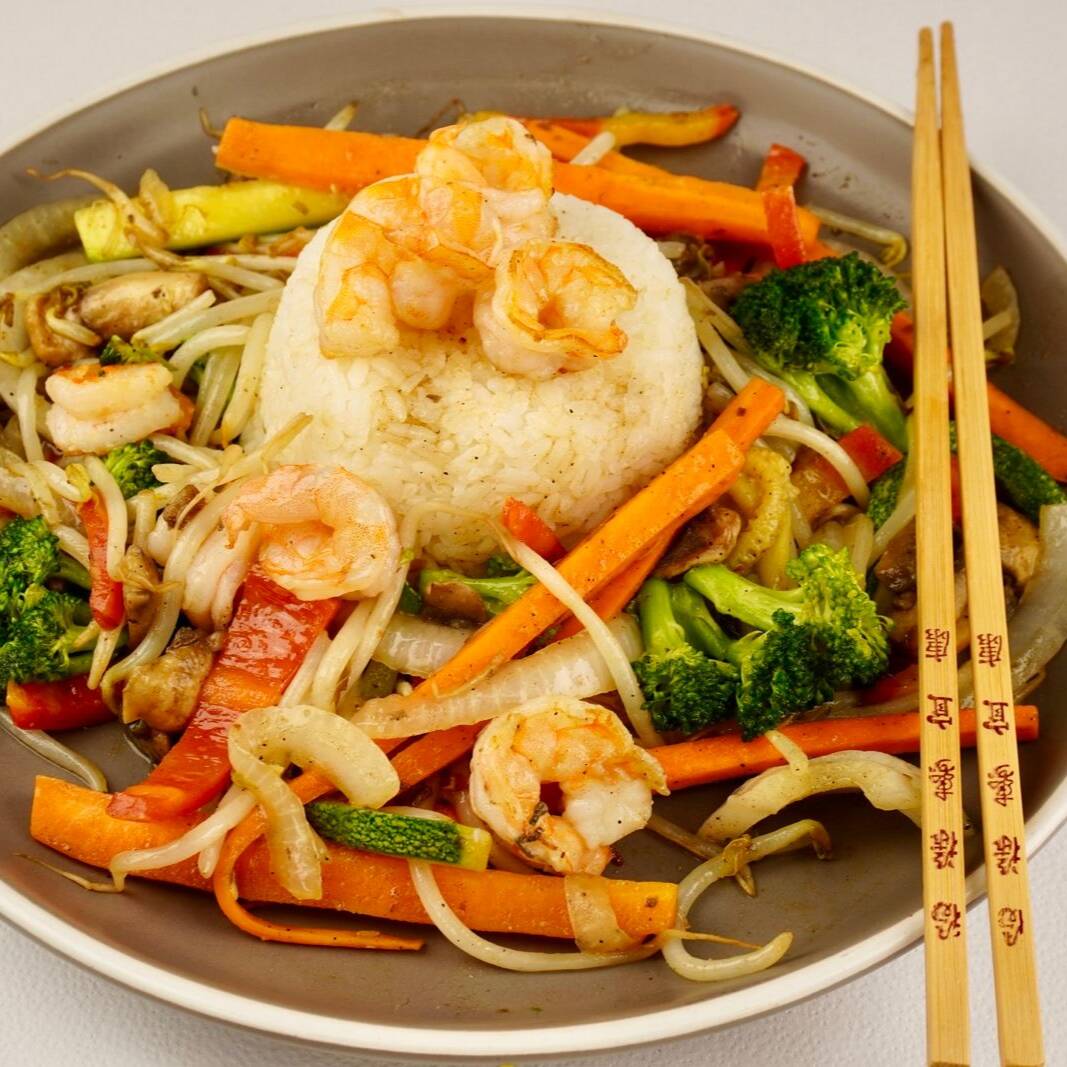Teppanyaki Camarón