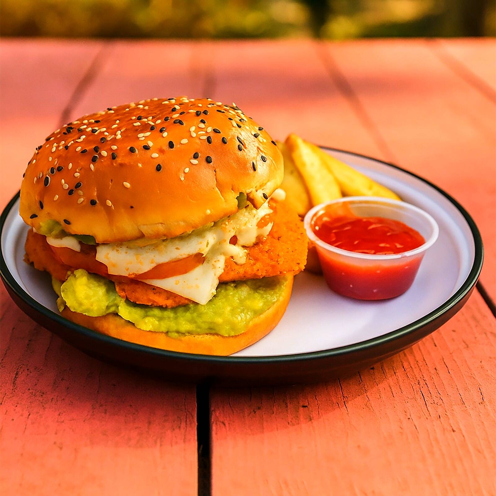 Hamburguesa la Más Mamona