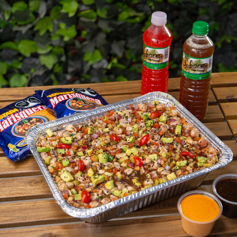 Charola de Camarón Curtido