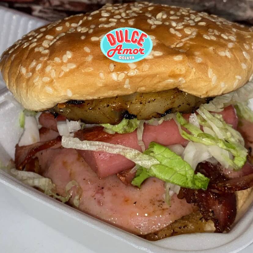Hamburguesa Hawaiana