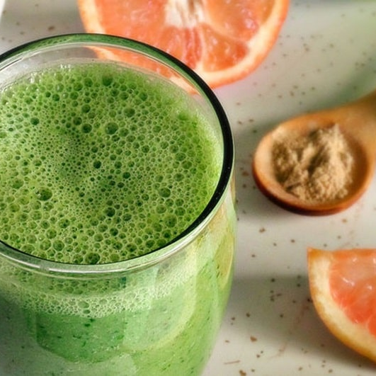 Jugo Diabético-Naranja, Nopal, Piña, Apio, Linaza