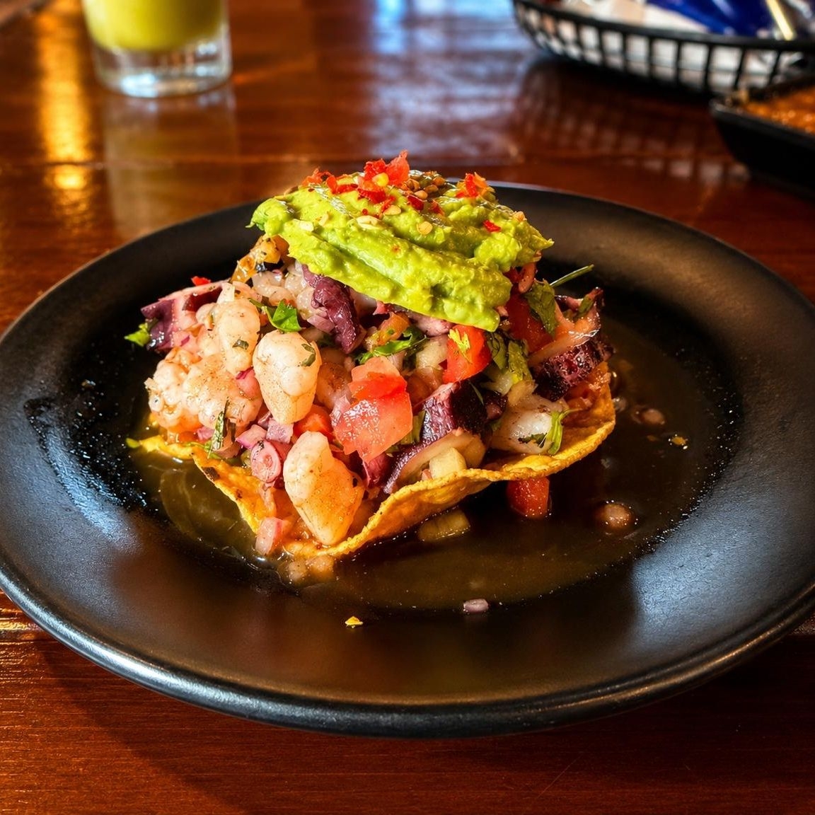 Tostada Mazatleca