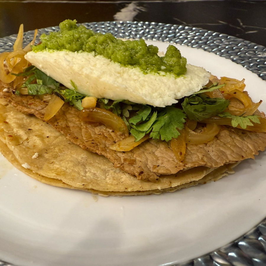 Bistec Entero con Queso Huasteco
