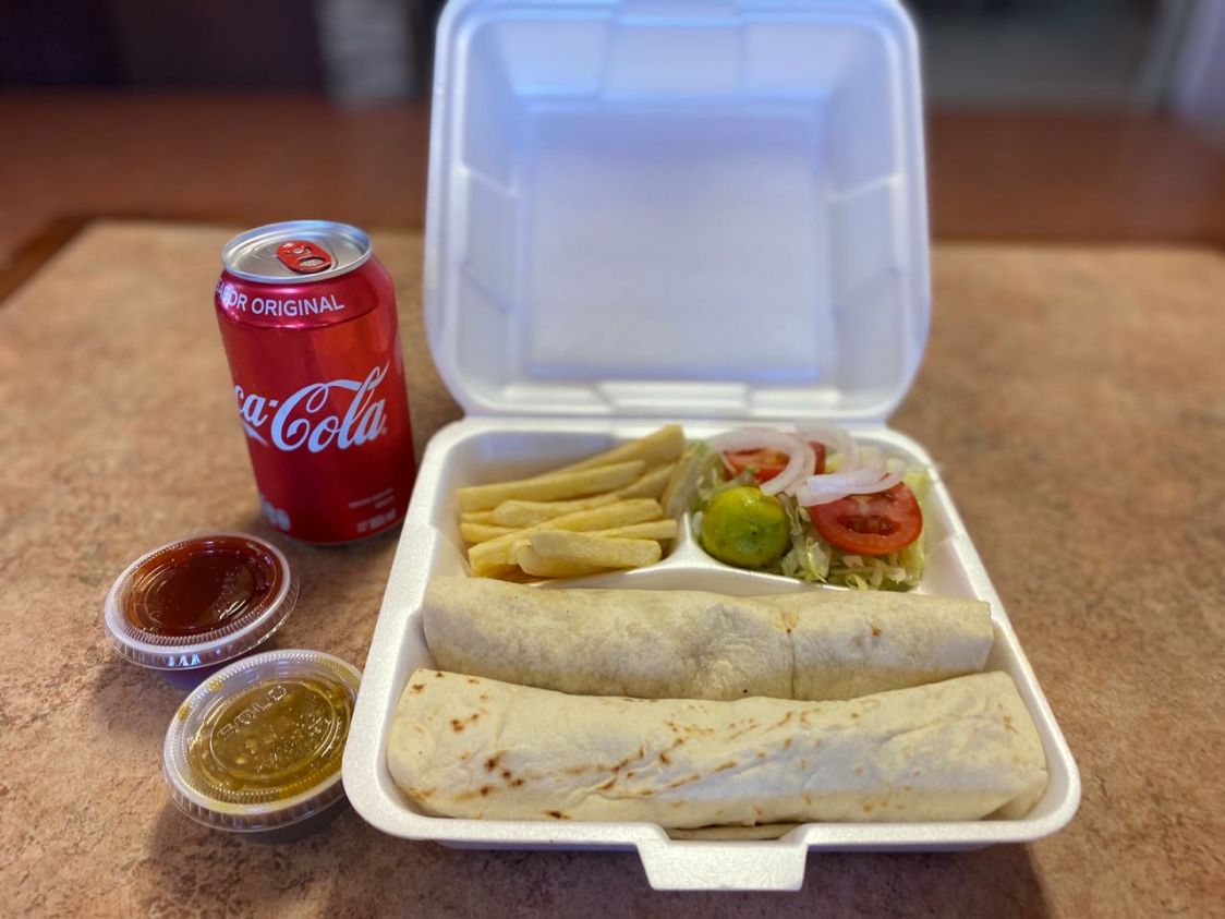 Combo Burritos + Papas + Refresco