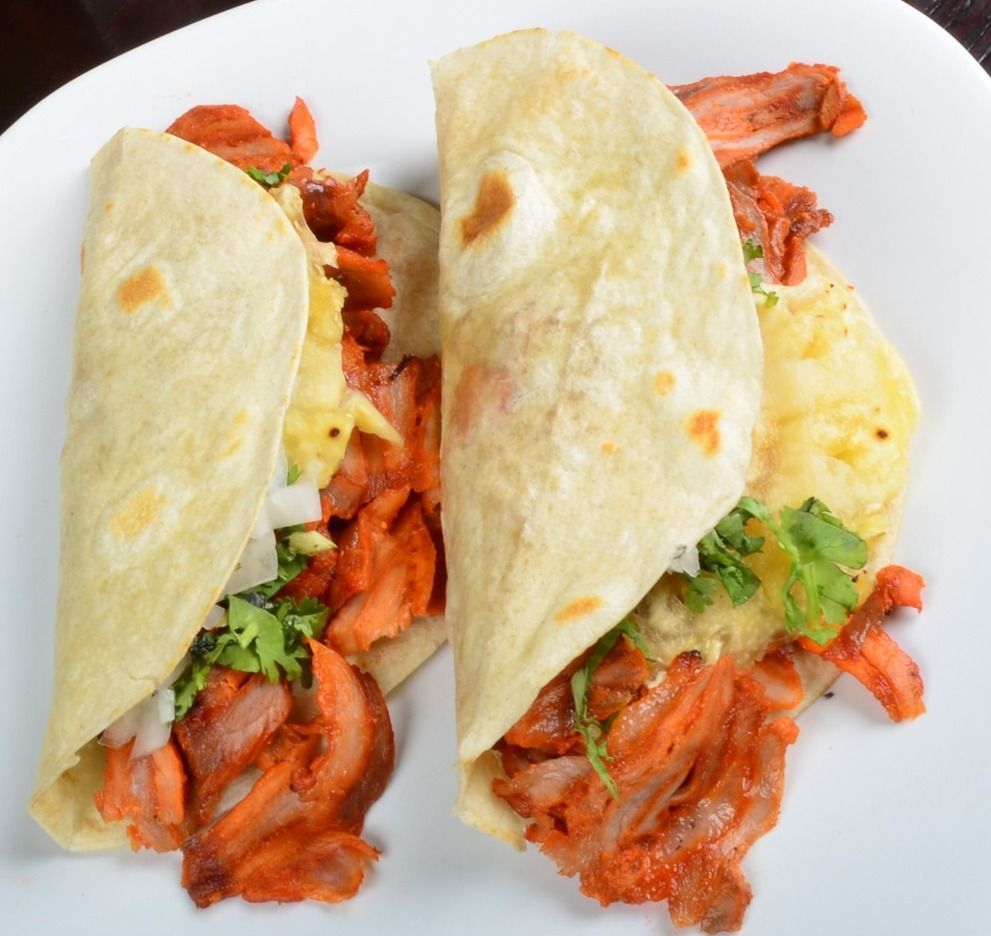 Taco de Harina de Pastor