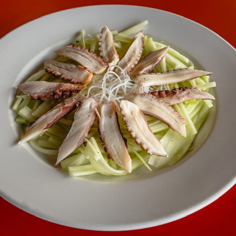 Ensalada Sunomono de Pulpo