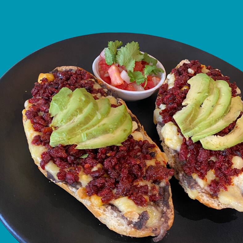 Molletes mexicanos