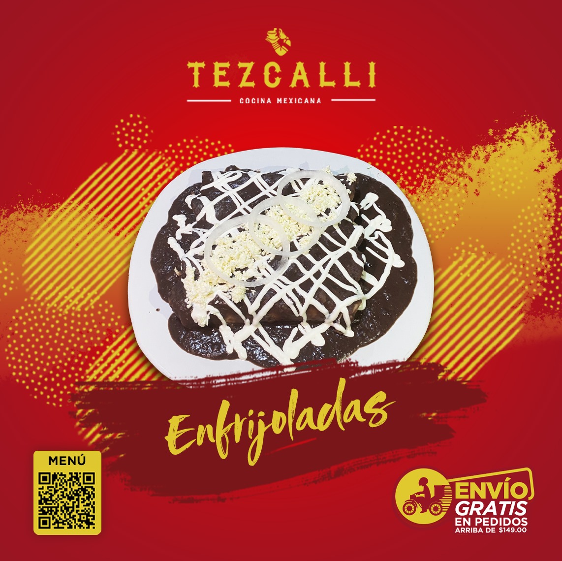 Enfrijoladas
