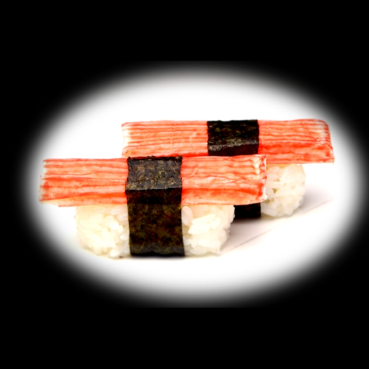 Nigiri de surimi.