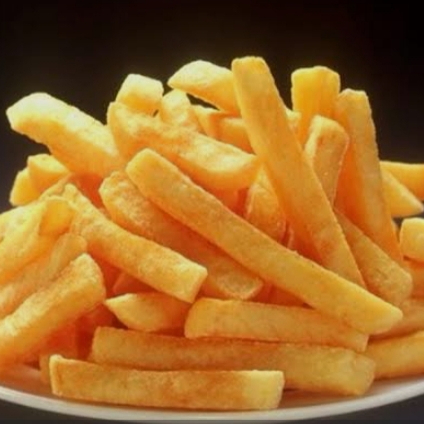 Batata fritas crocante e sequinha com cheddar