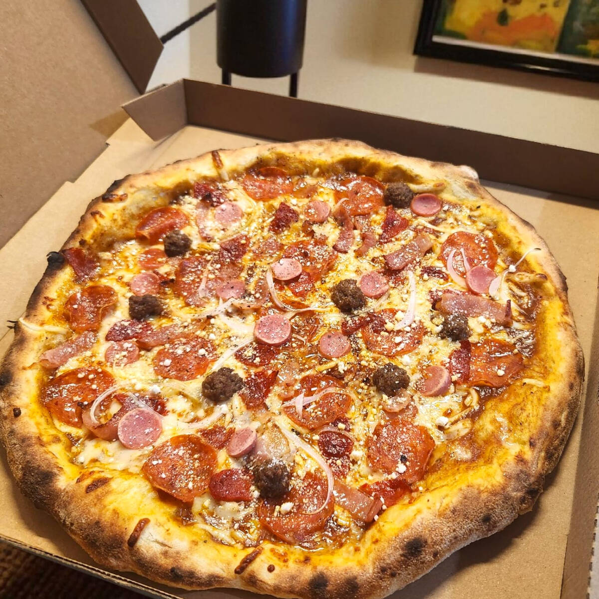 Pizza Cinco Carnes