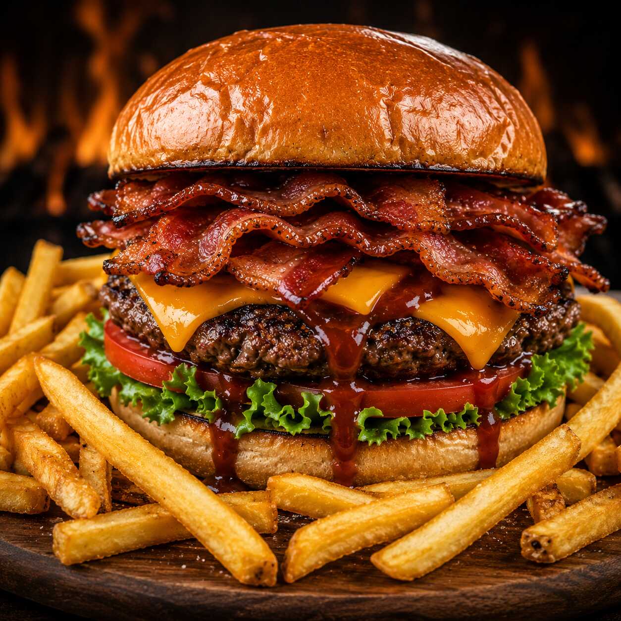 Hamburguesa Bacon